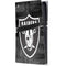 NFL Las Vegas Raiders Black & White PS5 Pro Console Skin
